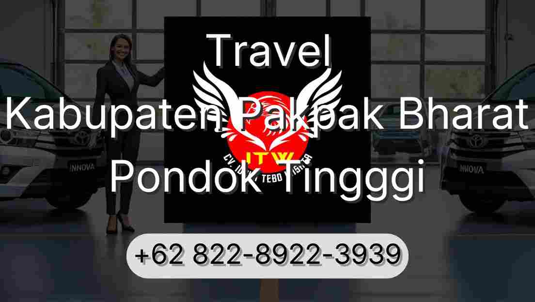 Travel Kabupaten Pakpak Bharat Pondok Tingggi