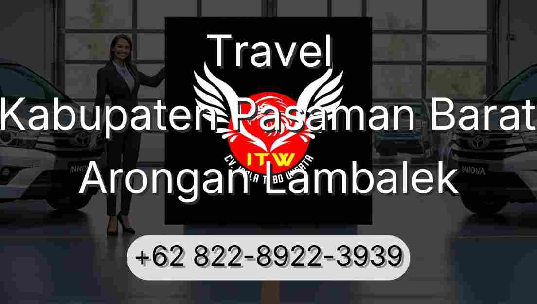 Travel Kabupaten Pasaman Barat Arongan Lambalek