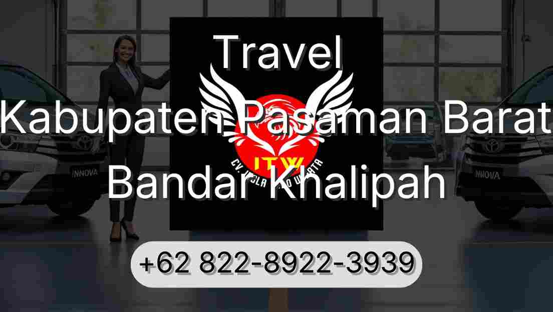Travel Kabupaten Pasaman Barat Bandar Khalipah