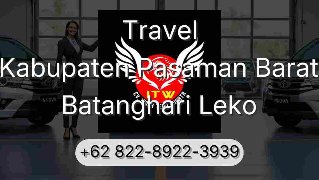 Travel Kabupaten Pasaman Barat Batanghari Leko