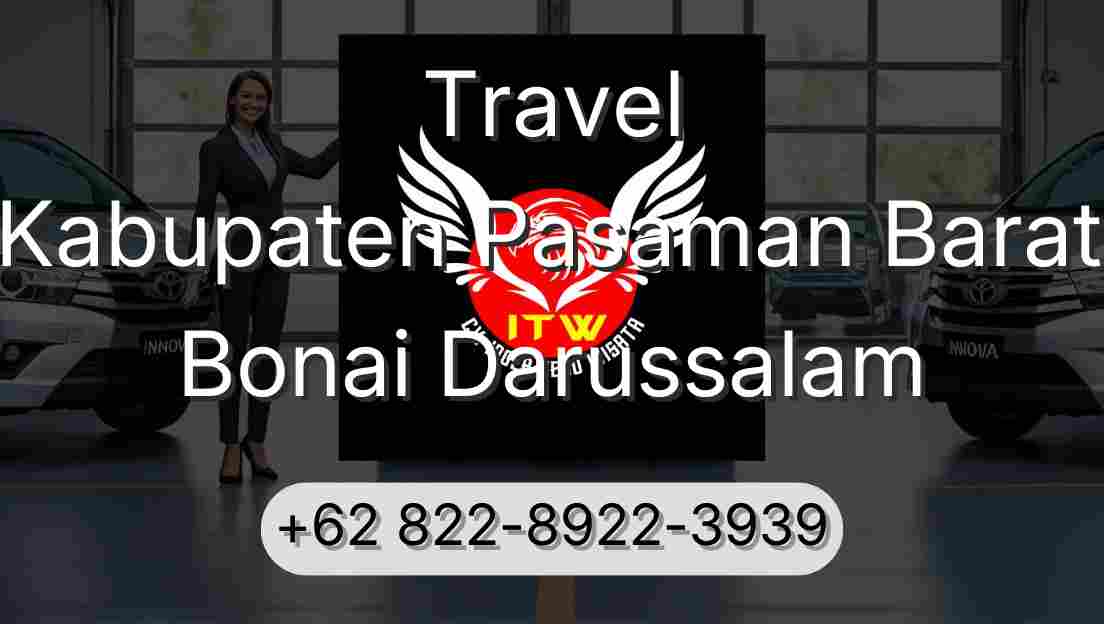 Travel Kabupaten Pasaman Barat Bonai Darussalam