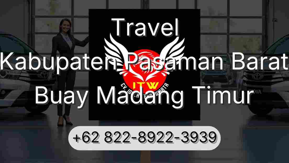 Travel Kabupaten Pasaman Barat Buay Madang Timur