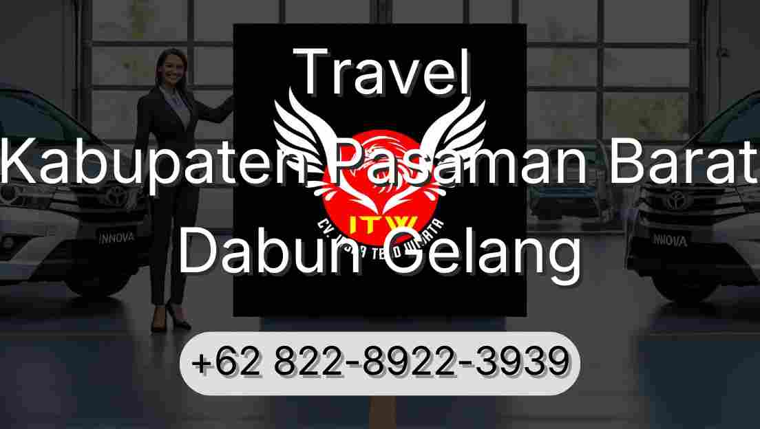 Travel Kabupaten Pasaman Barat Dabun Gelang