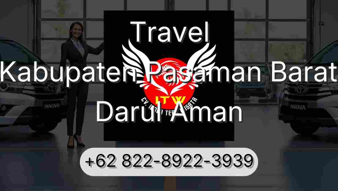Travel Kabupaten Pasaman Barat Darul Aman