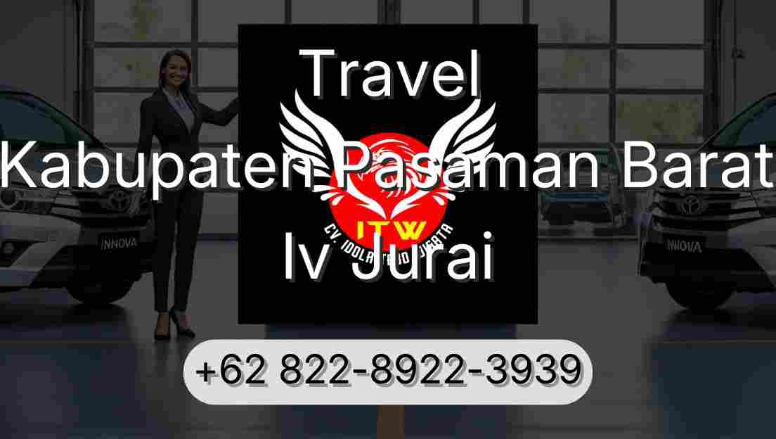 Travel Kabupaten Pasaman Barat Iv Jurai