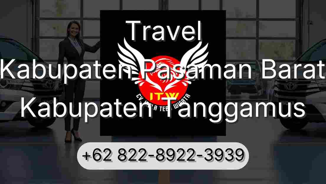 Travel Kabupaten Pasaman Barat Kabupaten Tanggamus