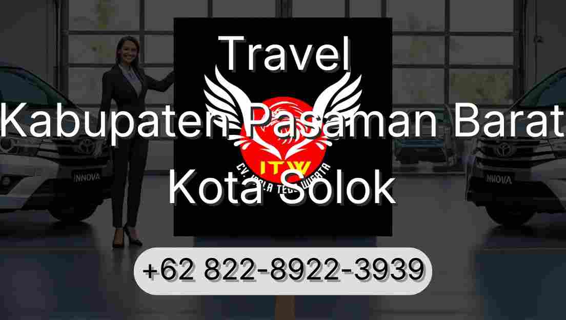 Travel Kabupaten Pasaman Barat Kota Solok