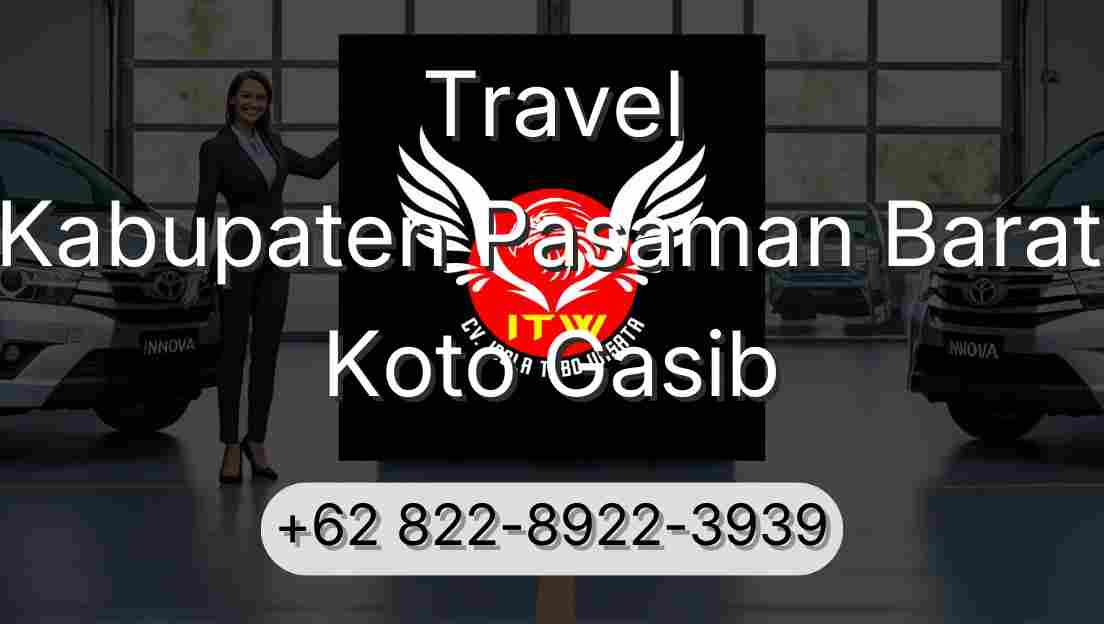 Travel Kabupaten Pasaman Barat Koto Gasib