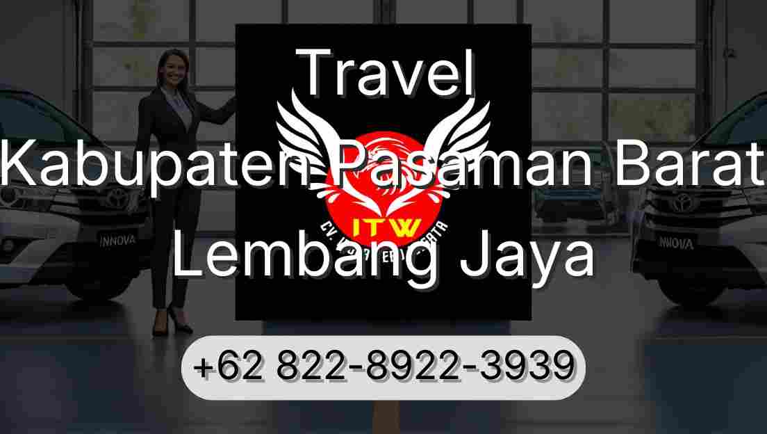 Travel Kabupaten Pasaman Barat Lembang Jaya