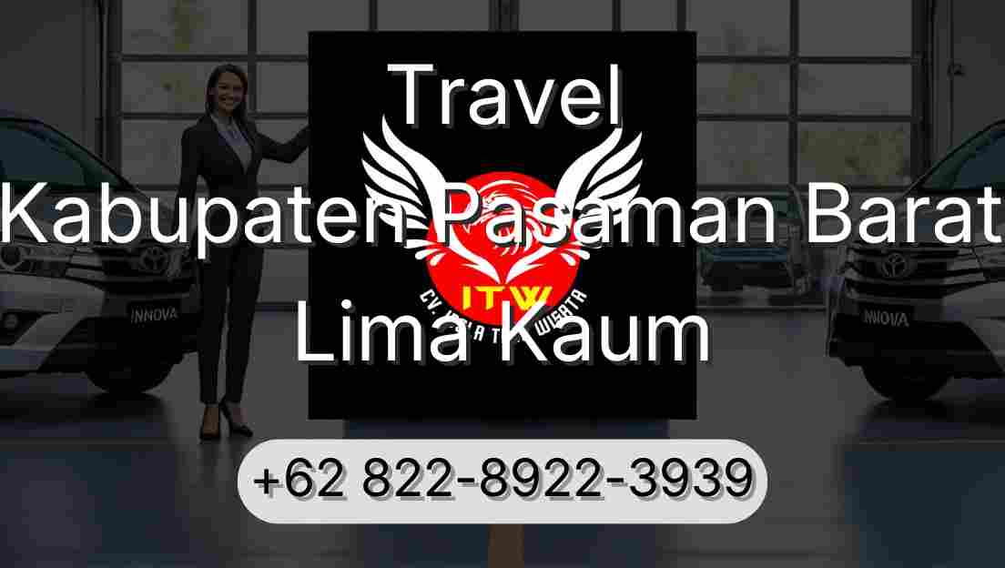 Travel Kabupaten Pasaman Barat Lima Kaum