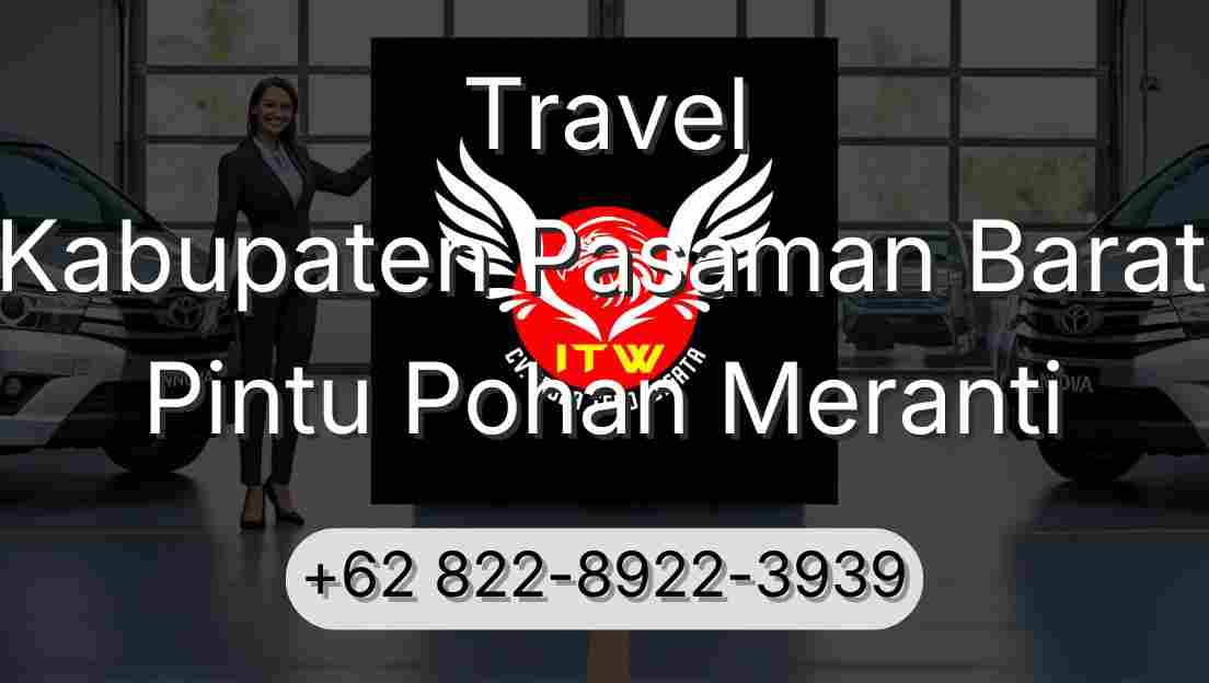 Travel Kabupaten Pasaman Barat Pintu Pohan Meranti