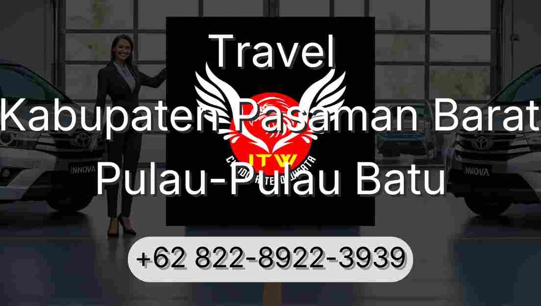 Travel Kabupaten Pasaman Barat Pulau-Pulau Batu