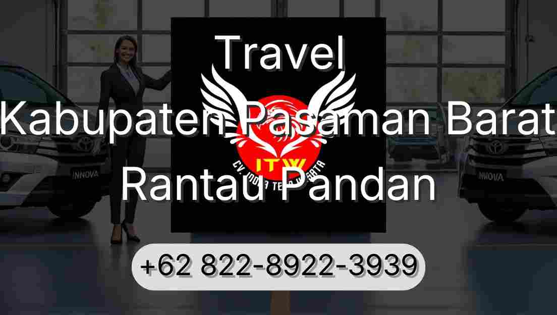Travel Kabupaten Pasaman Barat Rantau Pandan