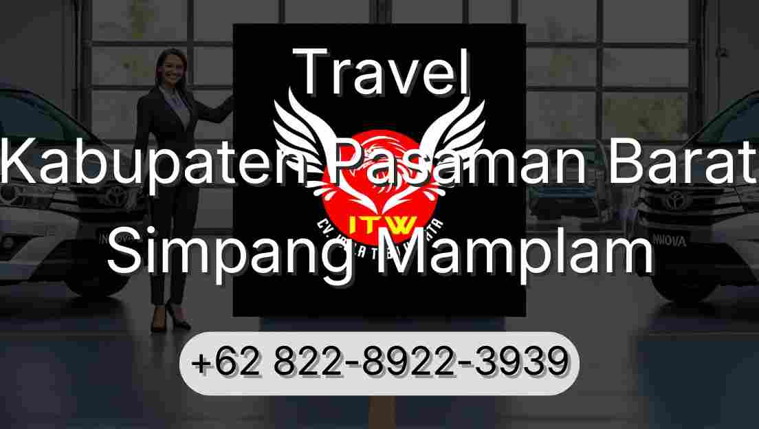 Travel Kabupaten Pasaman Barat Simpang Mamplam