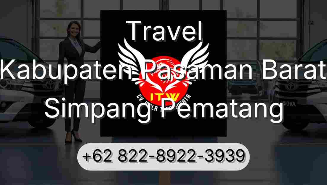 Travel Kabupaten Pasaman Barat Simpang Pematang