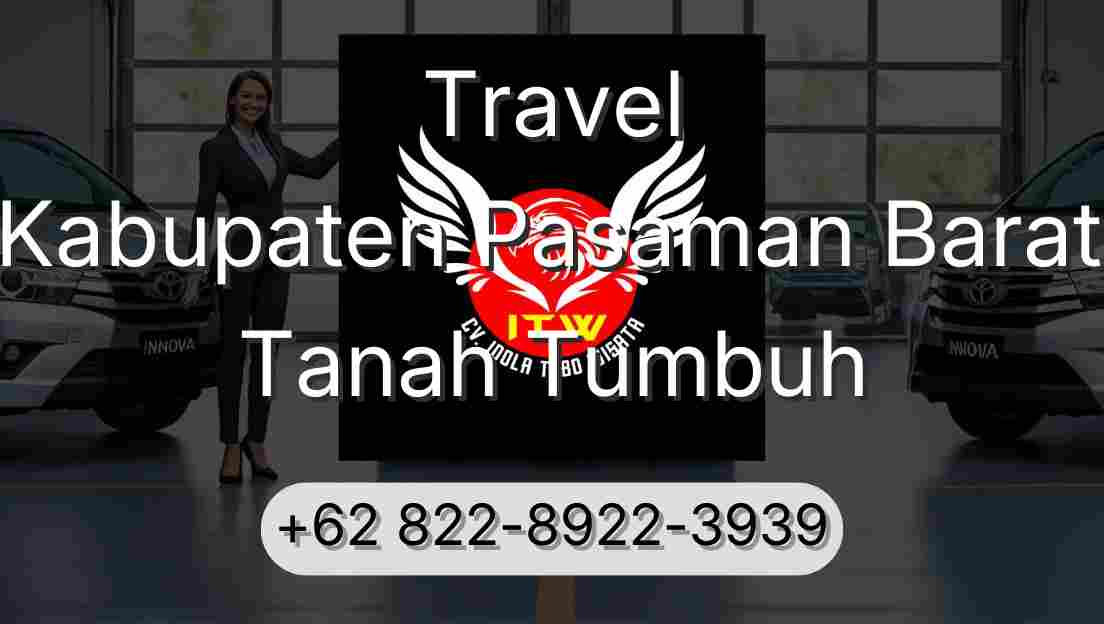 Travel Kabupaten Pasaman Barat Tanah Tumbuh
