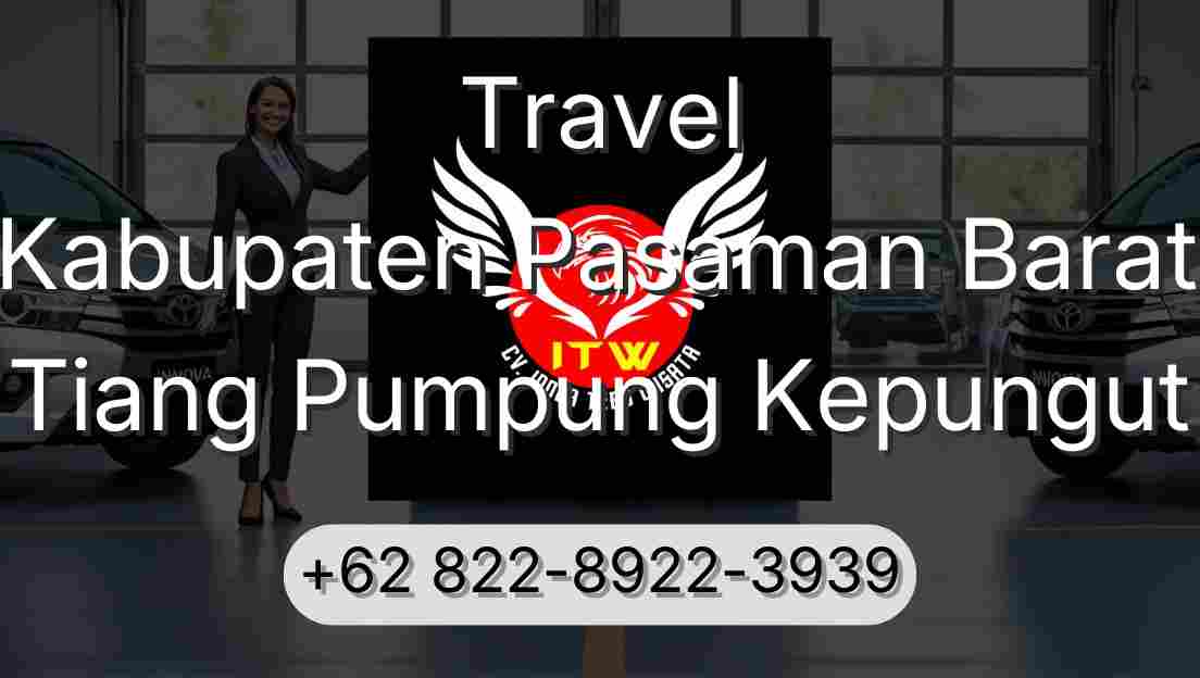 Travel Kabupaten Pasaman Barat Tiang Pumpung Kepungut
