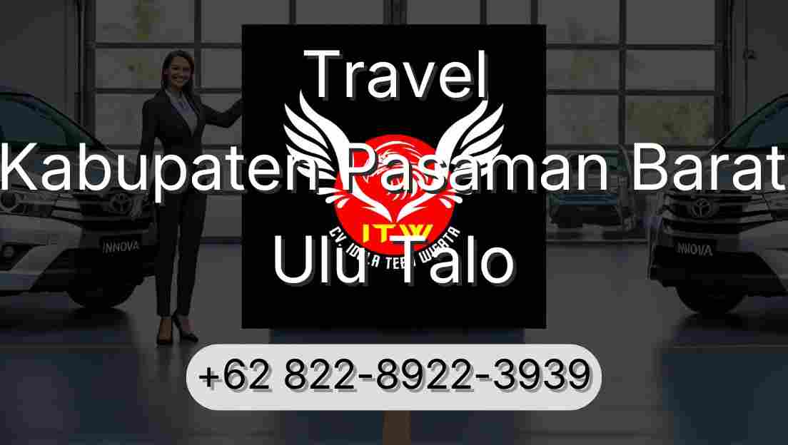 Travel Kabupaten Pasaman Barat Ulu Talo