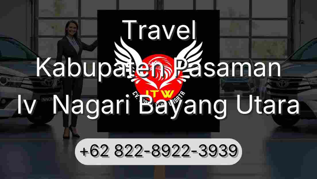 Travel Kabupaten Pasaman Iv  Nagari Bayang Utara