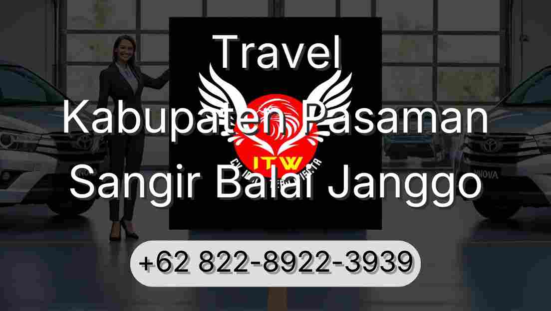 Travel Kabupaten Pasaman Sangir Balai Janggo