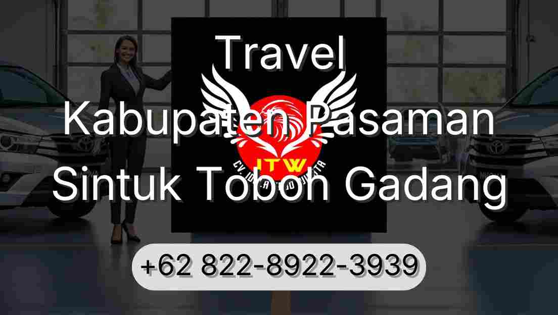 Travel Kabupaten Pasaman Sintuk Toboh Gadang