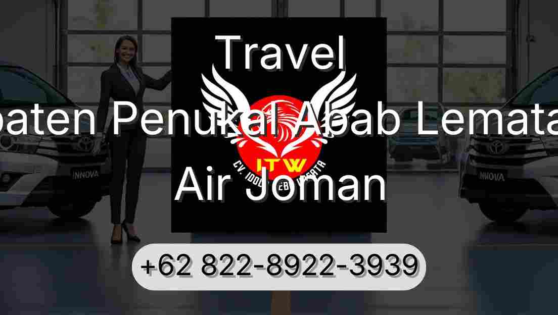 Travel Kabupaten Penukal Abab Lematang Ilir Air Joman