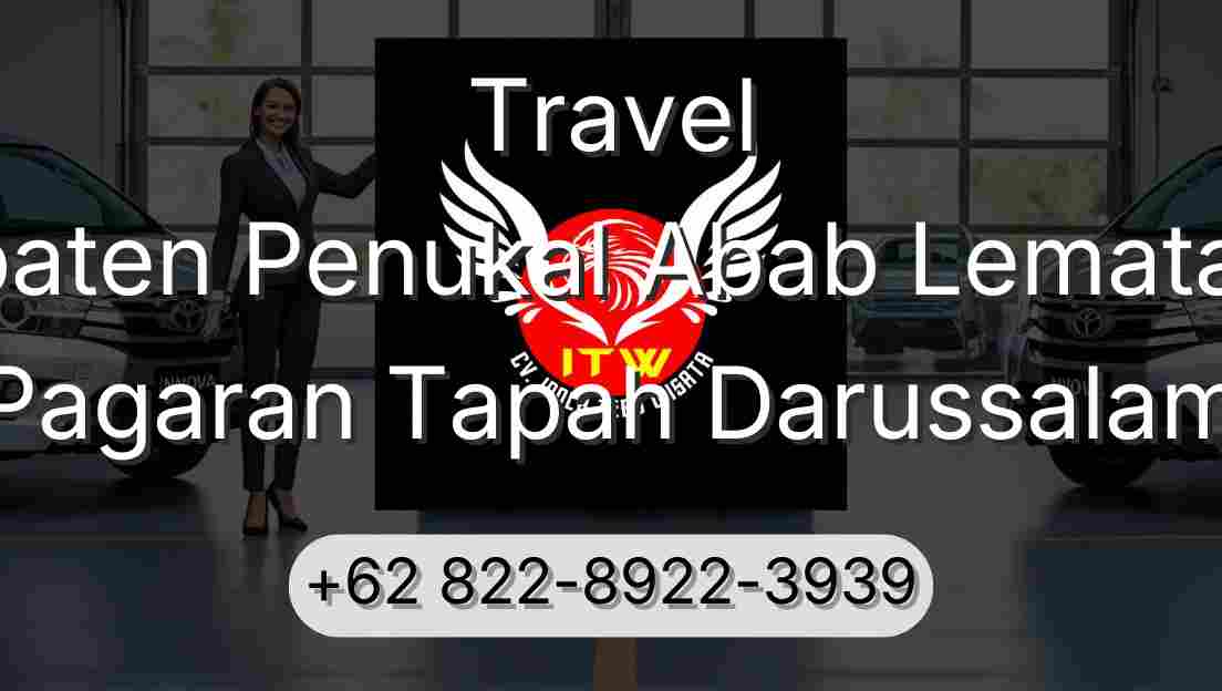Travel Kabupaten Penukal Abab Lematang Ilir Pagaran Tapah Darussalam