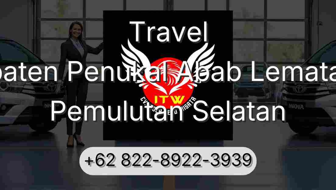 Travel Kabupaten Penukal Abab Lematang Ilir Pemulutan Selatan