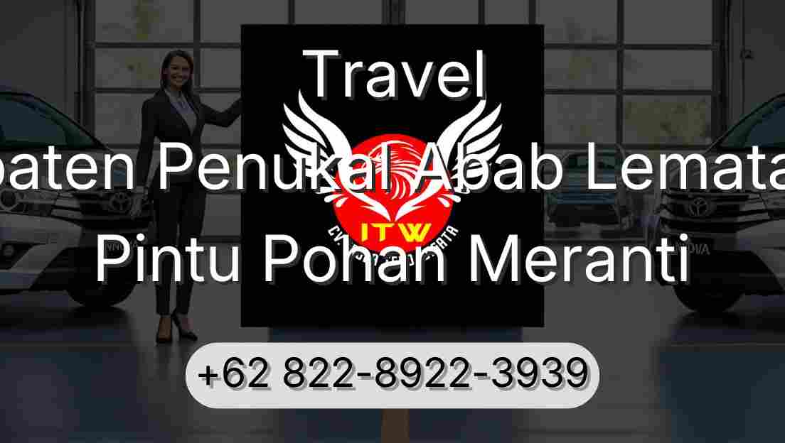 Travel Kabupaten Penukal Abab Lematang Ilir Pintu Pohan Meranti