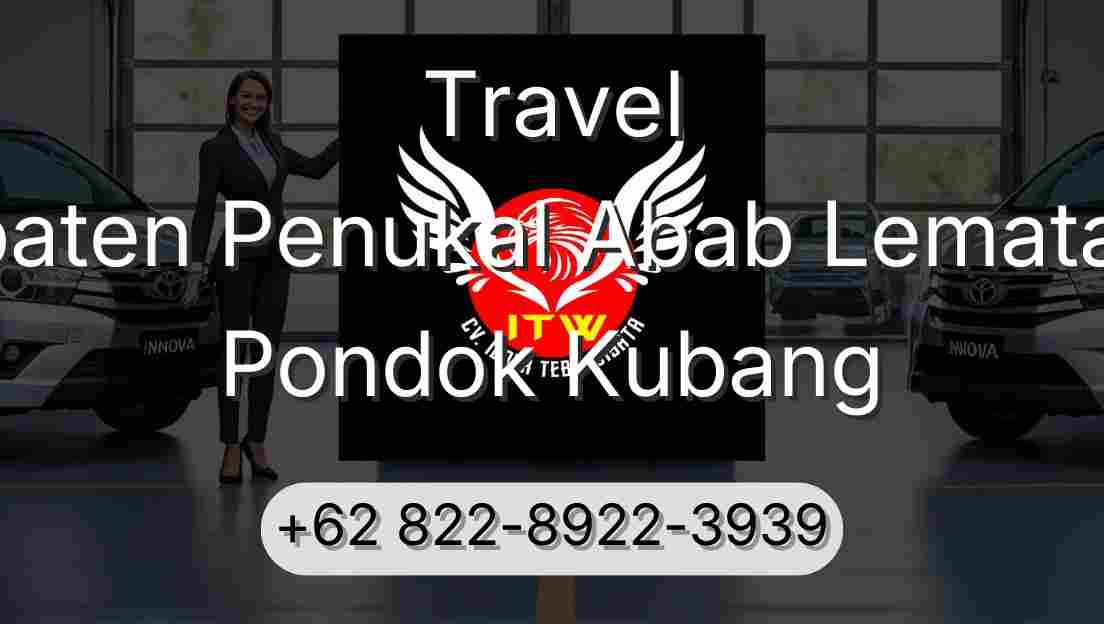 Travel Kabupaten Penukal Abab Lematang Ilir Pondok Kubang
