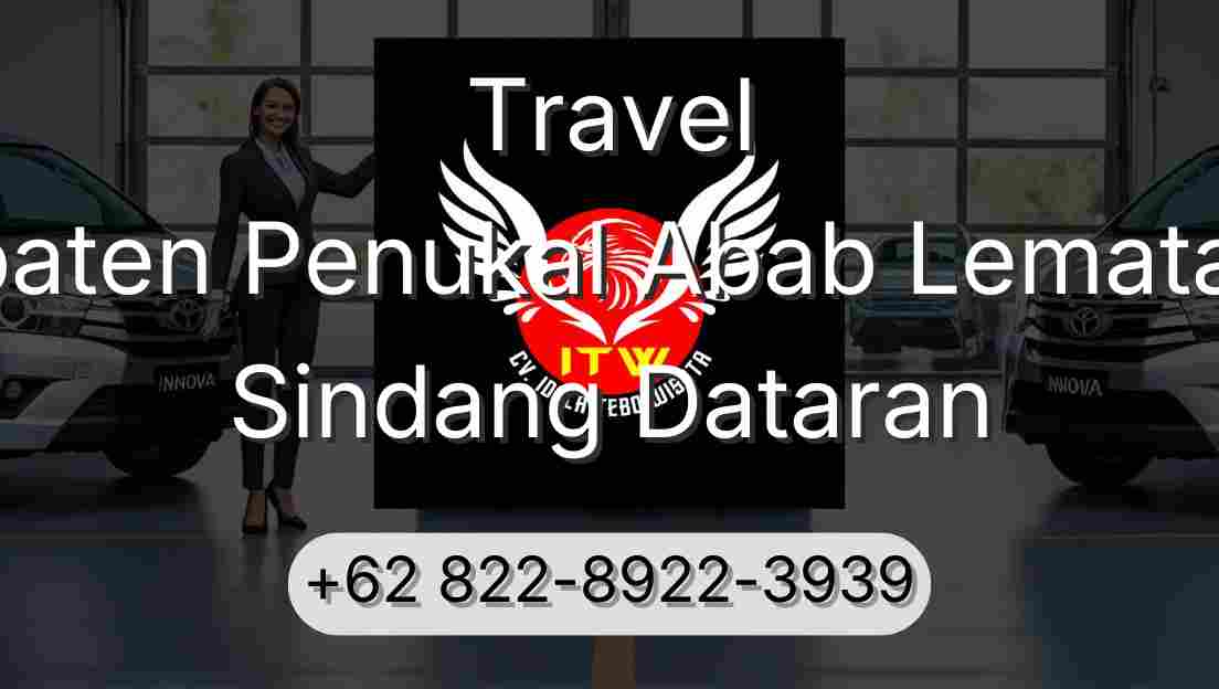 Travel Kabupaten Penukal Abab Lematang Ilir Sindang Dataran