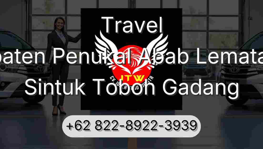Travel Kabupaten Penukal Abab Lematang Ilir Sintuk Toboh Gadang