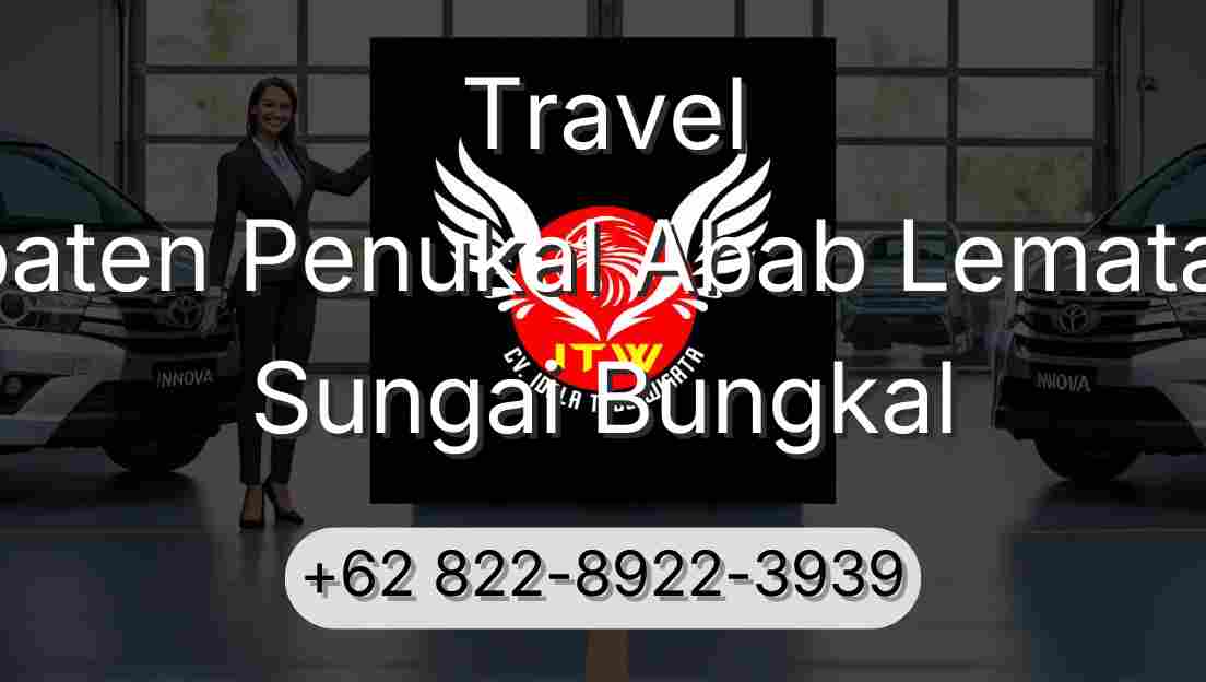 Travel Kabupaten Penukal Abab Lematang Ilir Sungai Bungkal