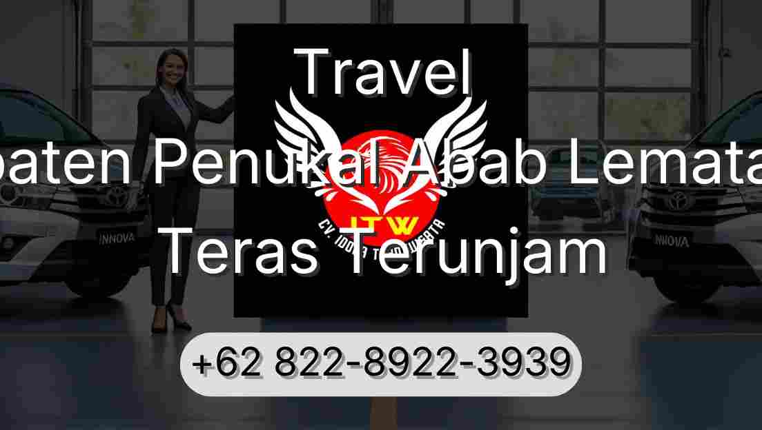 Travel Kabupaten Penukal Abab Lematang Ilir Teras Terunjam