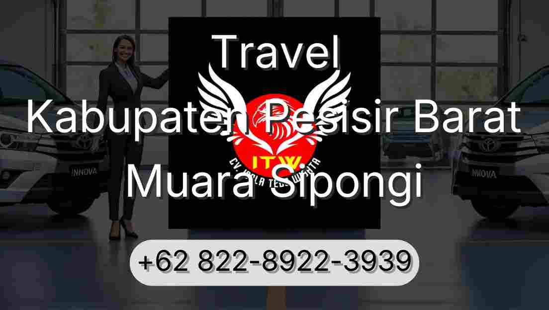 Travel Kabupaten Pesisir Barat Muara Sipongi