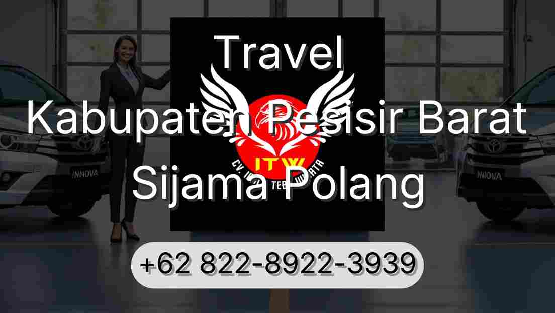 Travel Kabupaten Pesisir Barat Sijama Polang