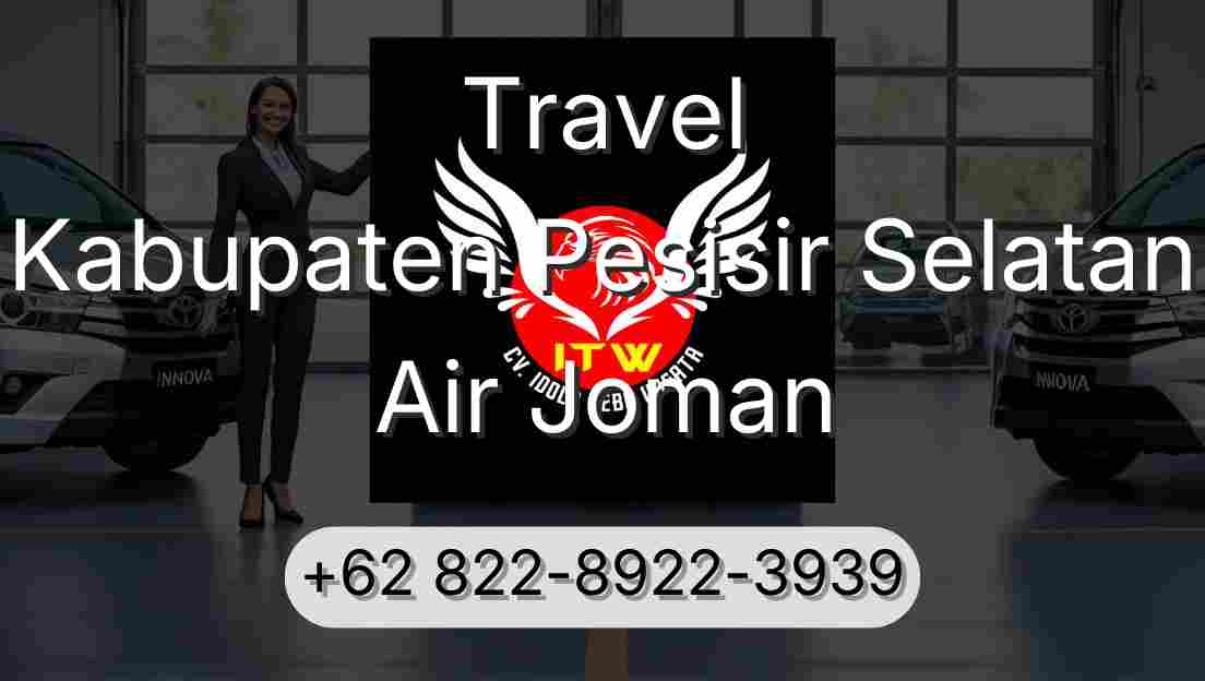 Travel Kabupaten Pesisir Selatan Air Joman