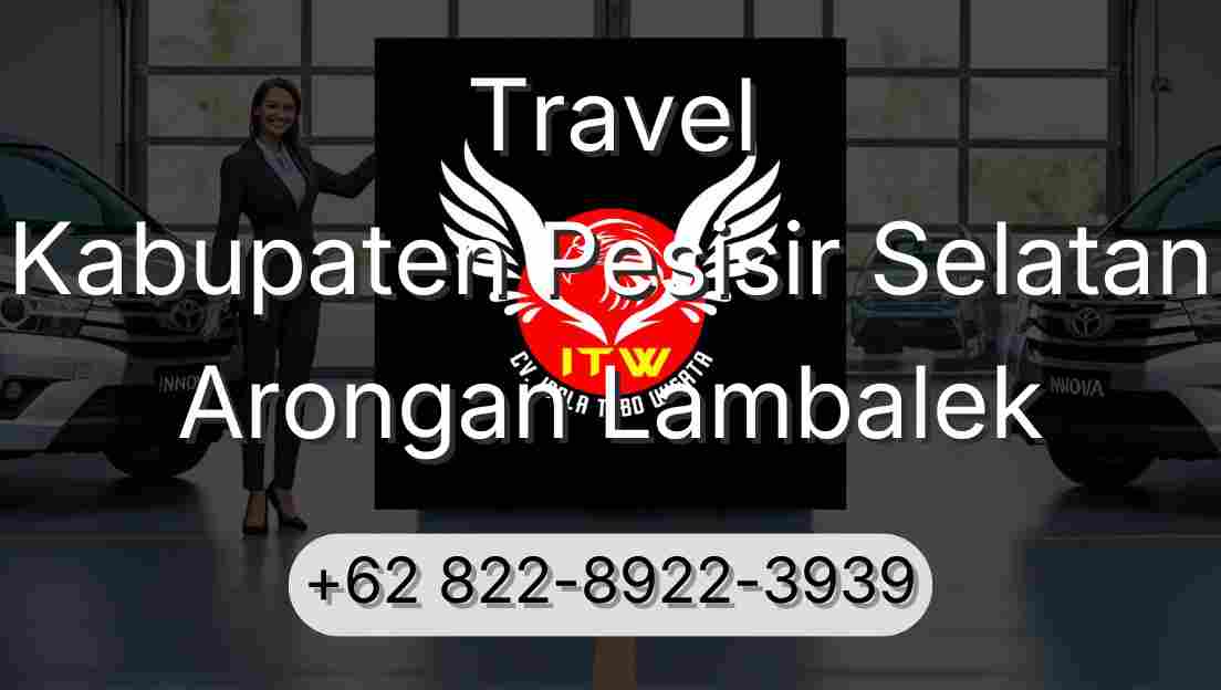 Travel Kabupaten Pesisir Selatan Arongan Lambalek