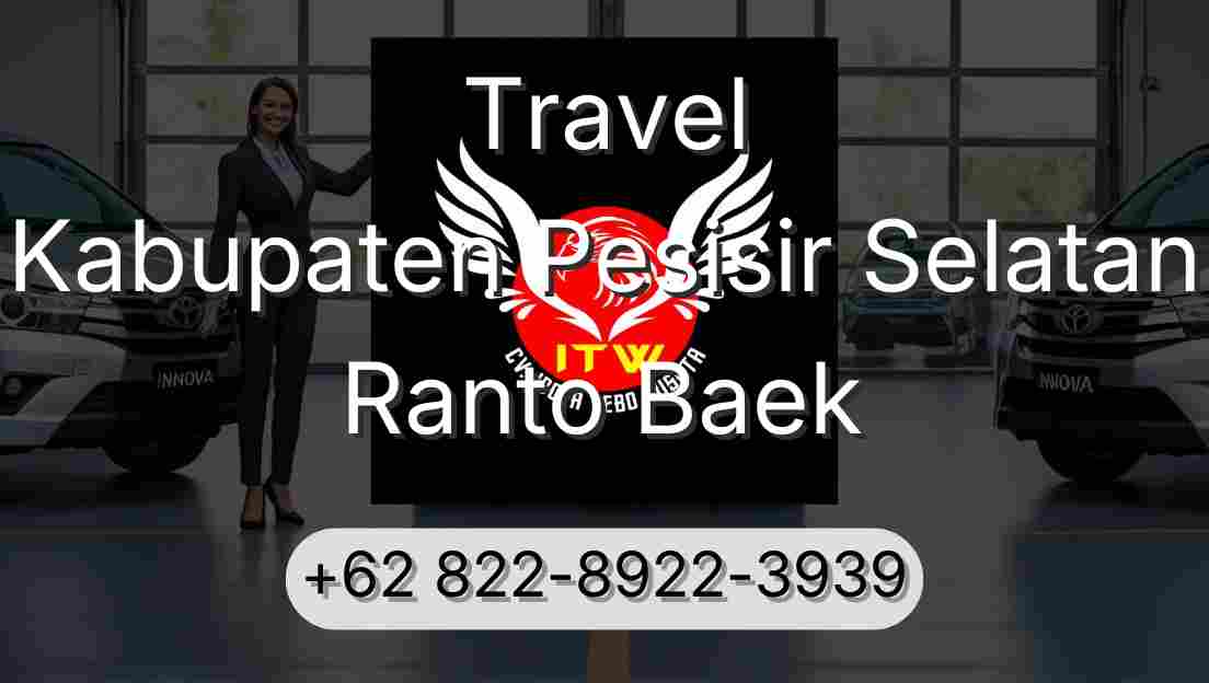 Travel Kabupaten Pesisir Selatan Ranto Baek