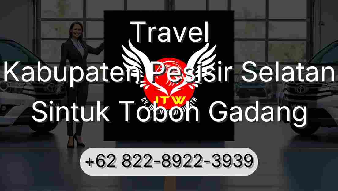 Travel Kabupaten Pesisir Selatan Sintuk Toboh Gadang