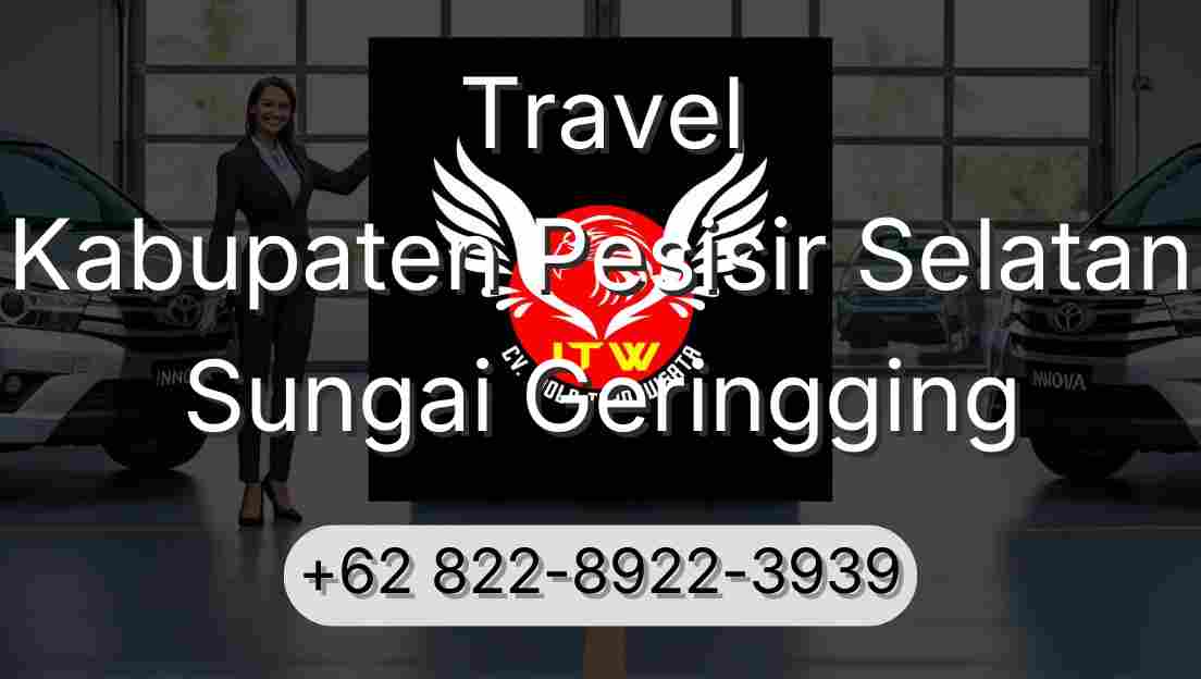 Travel Kabupaten Pesisir Selatan Sungai Geringging