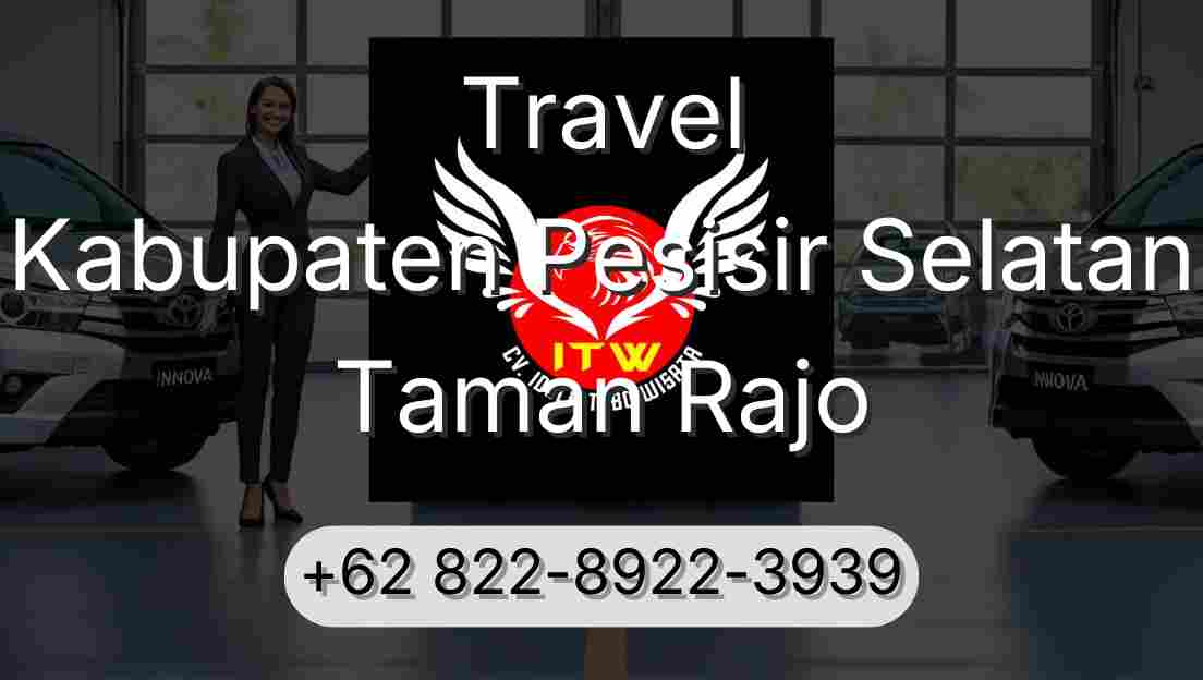 Travel Kabupaten Pesisir Selatan Taman Rajo