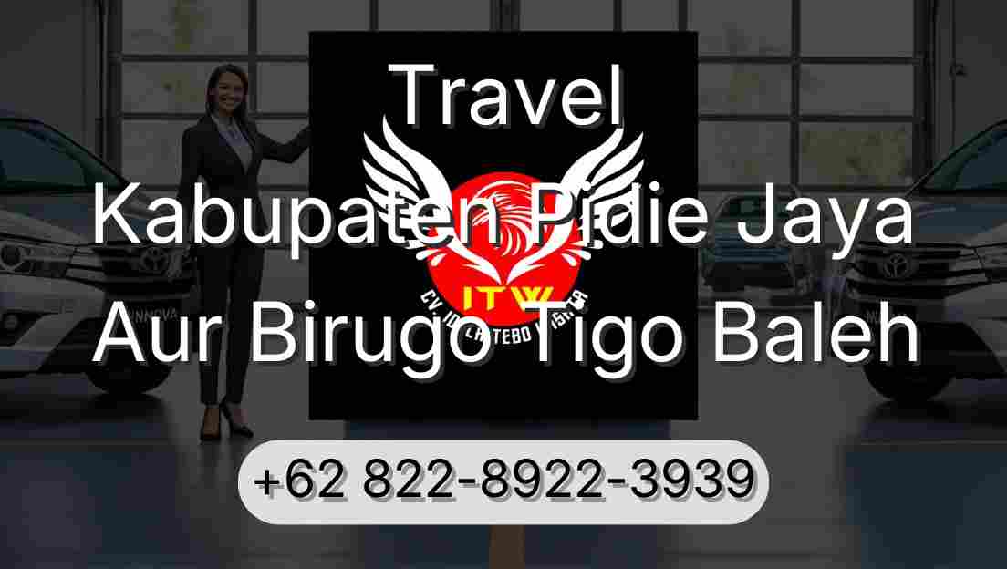 Travel Kabupaten Pidie Jaya Aur Birugo Tigo Baleh