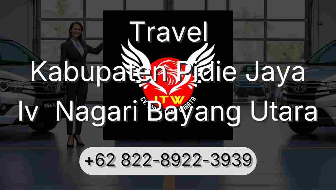 Travel Kabupaten Pidie Jaya Iv  Nagari Bayang Utara