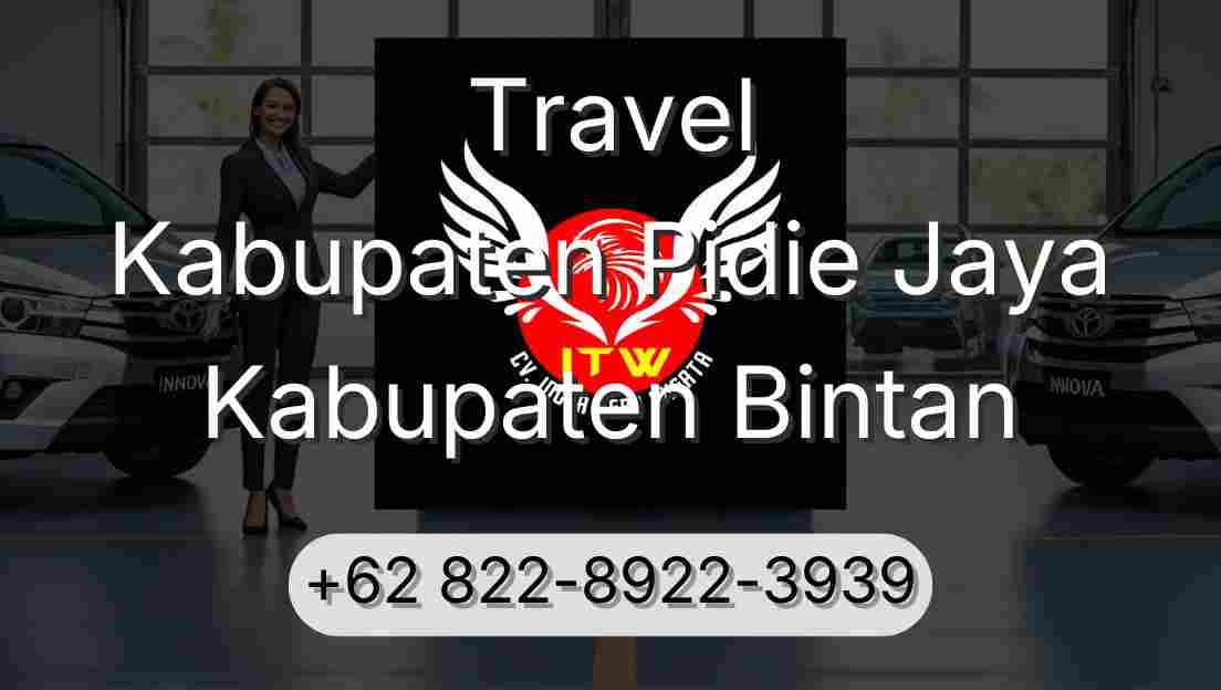 Travel Kabupaten Pidie Jaya Kabupaten Bintan