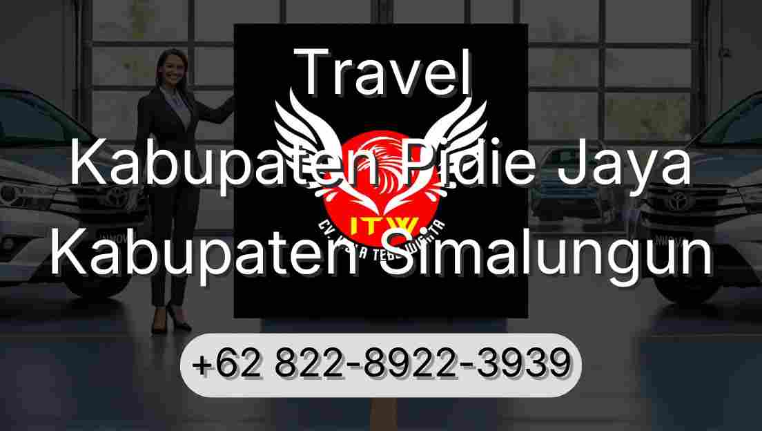 Travel Kabupaten Pidie Jaya Kabupaten Simalungun