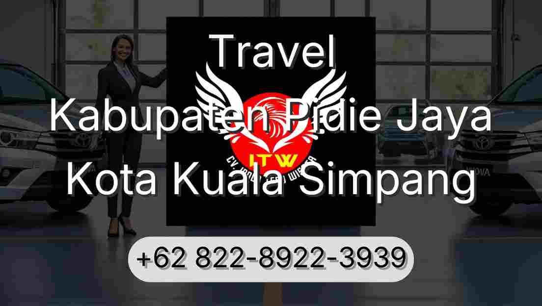 Travel Kabupaten Pidie Jaya Kota Kuala Simpang