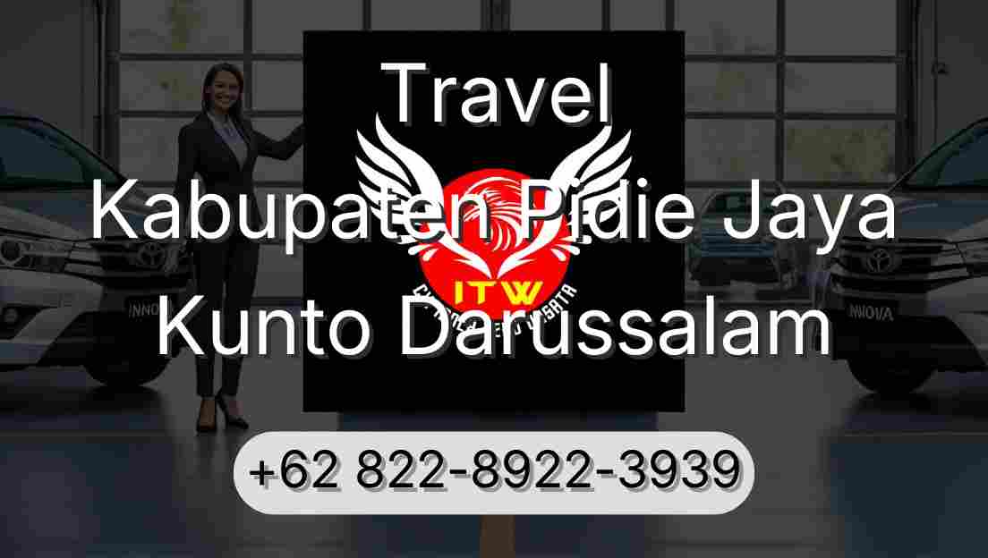 Travel Kabupaten Pidie Jaya Kunto Darussalam