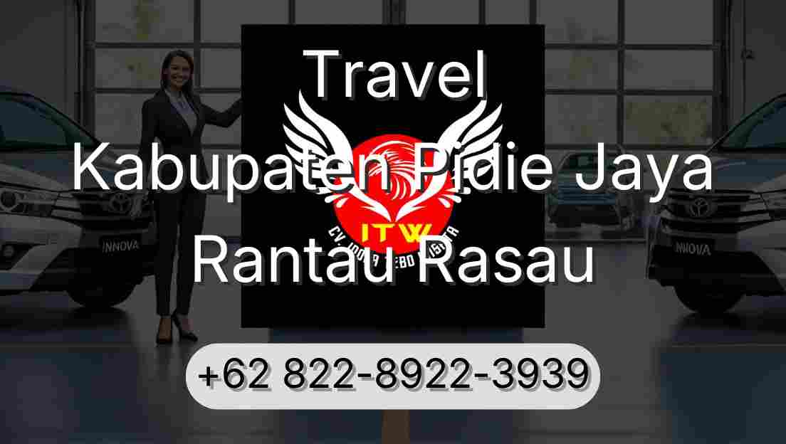 Travel Kabupaten Pidie Jaya Rantau Rasau