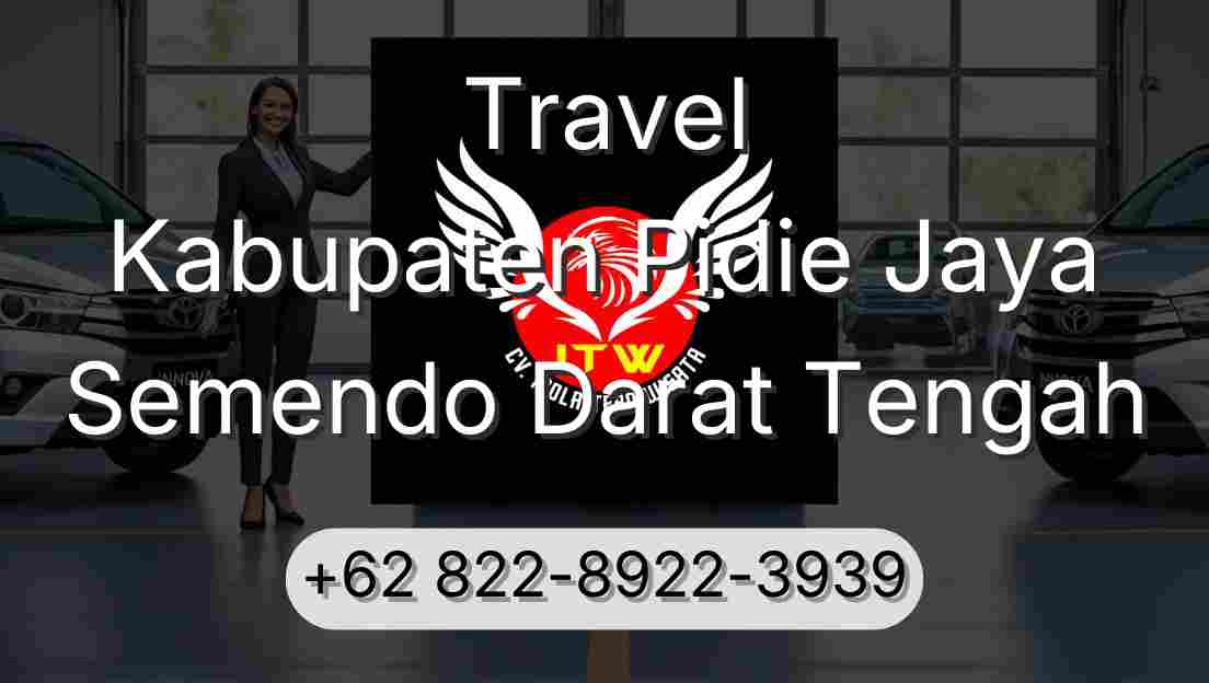 Travel Kabupaten Pidie Jaya Semendo Darat Tengah